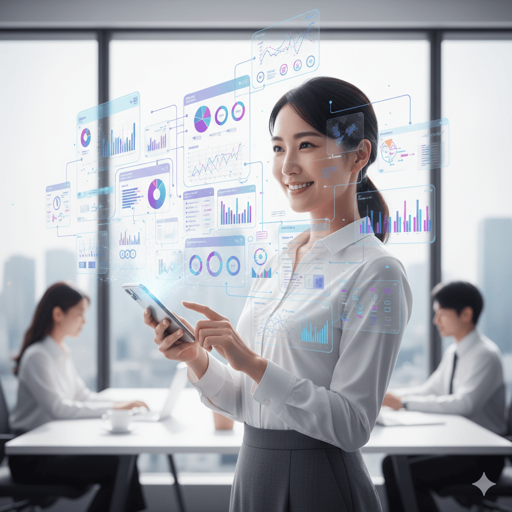 AI顧客管理システム イメージ